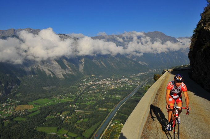 Alpe d’Huez, col de Sarenne et les balcons d’Auris