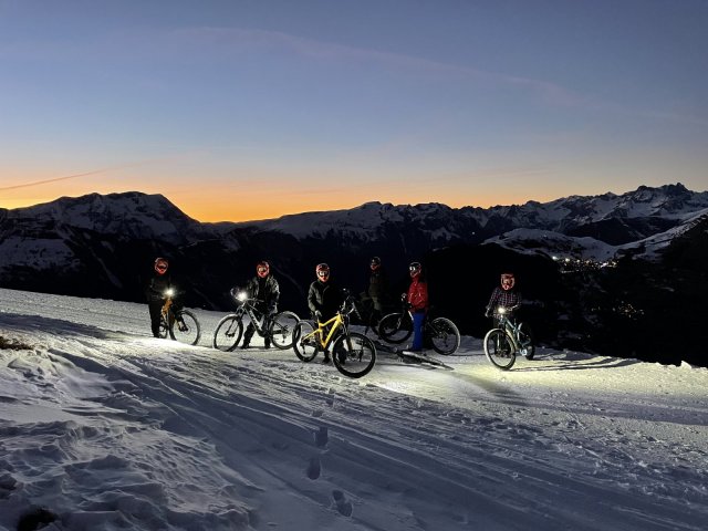 Vtt Givré Sunset