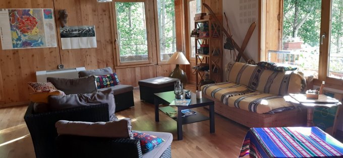 auberge de la Meije salon