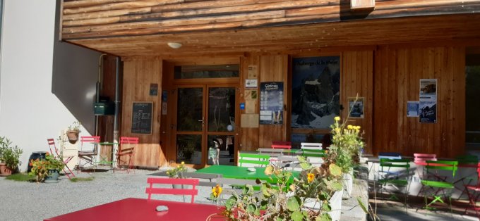 auberge de la Meije terrasse