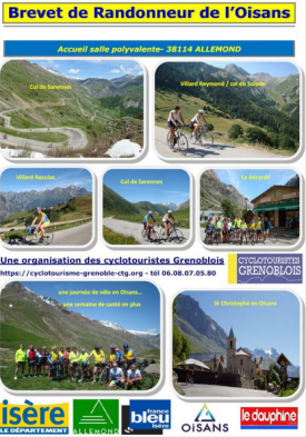 Brevet de Randonneur de l’Oisans (BRO)