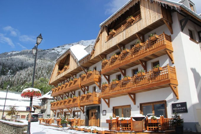 Façade extérieure Hôtel V de Vaujany