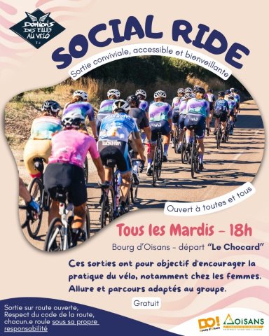 Social ride_Le Bourg-d&rsquo;Oisans