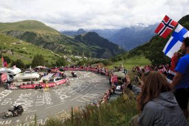 Tour de France à l&rsquo;Alpe d&rsquo;Huez depuis Auris-en-Oisans