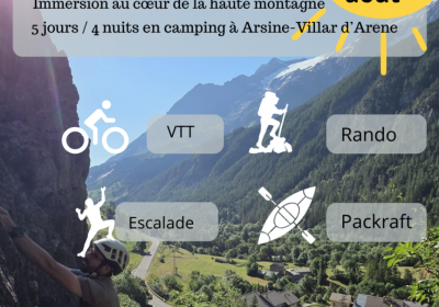 Camp de base au Pays de la Meije avec Théotour