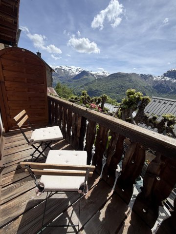 vue du balcon