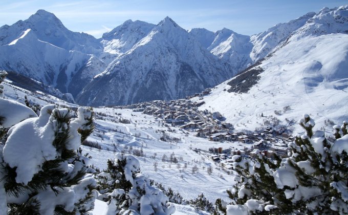 La station des 2 Alpes