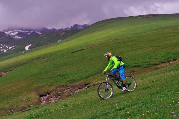 Le Col de la Valette depuis Besse