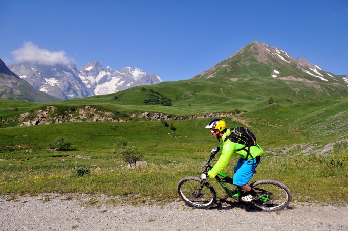 Descente du Col du Galibier