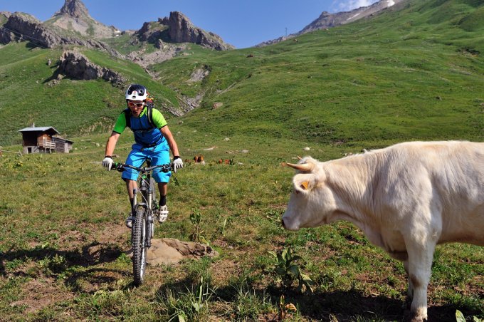 Descente du Col du Galibier