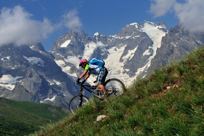 Descente du Col du Galibier