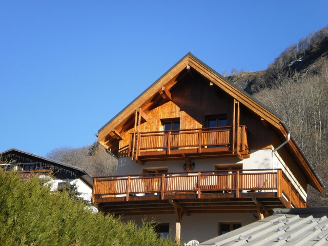 Chalet vue extérieure